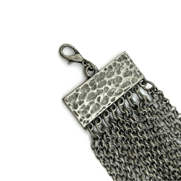 VINTAGE antique chain California pin bracelet - Picture 7 of 8